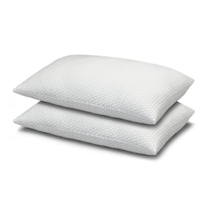 Medium Density Cool N'Comfort Gel Fiber with CoolMax Technology Standard Size Pillow Set of 2