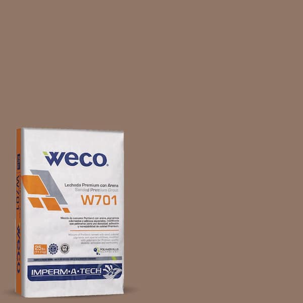 WECO W-701 Jet Black 25 lbs. Sanded Grout for Wall and Floor