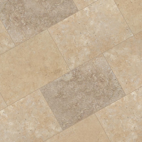 MSI Mediterranean Walnut 2 cm. x 16 in. x 24 in. Tumbled Travertine Paver Tile (40.05 sq. ft./Pallet)