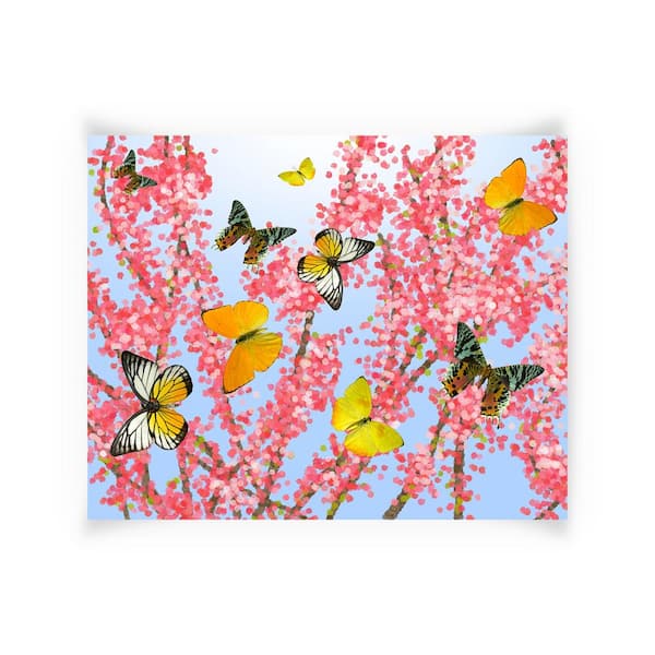 Fake Butterflies On A Lightswitch Poster by - Fine Art America