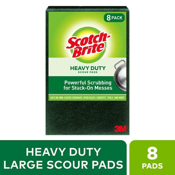Scotch-Brite Heavy Duty Scour Tool Refills 481-WB, 2 ea/pk, 7 pks/cs 72908  - Strobels Supply