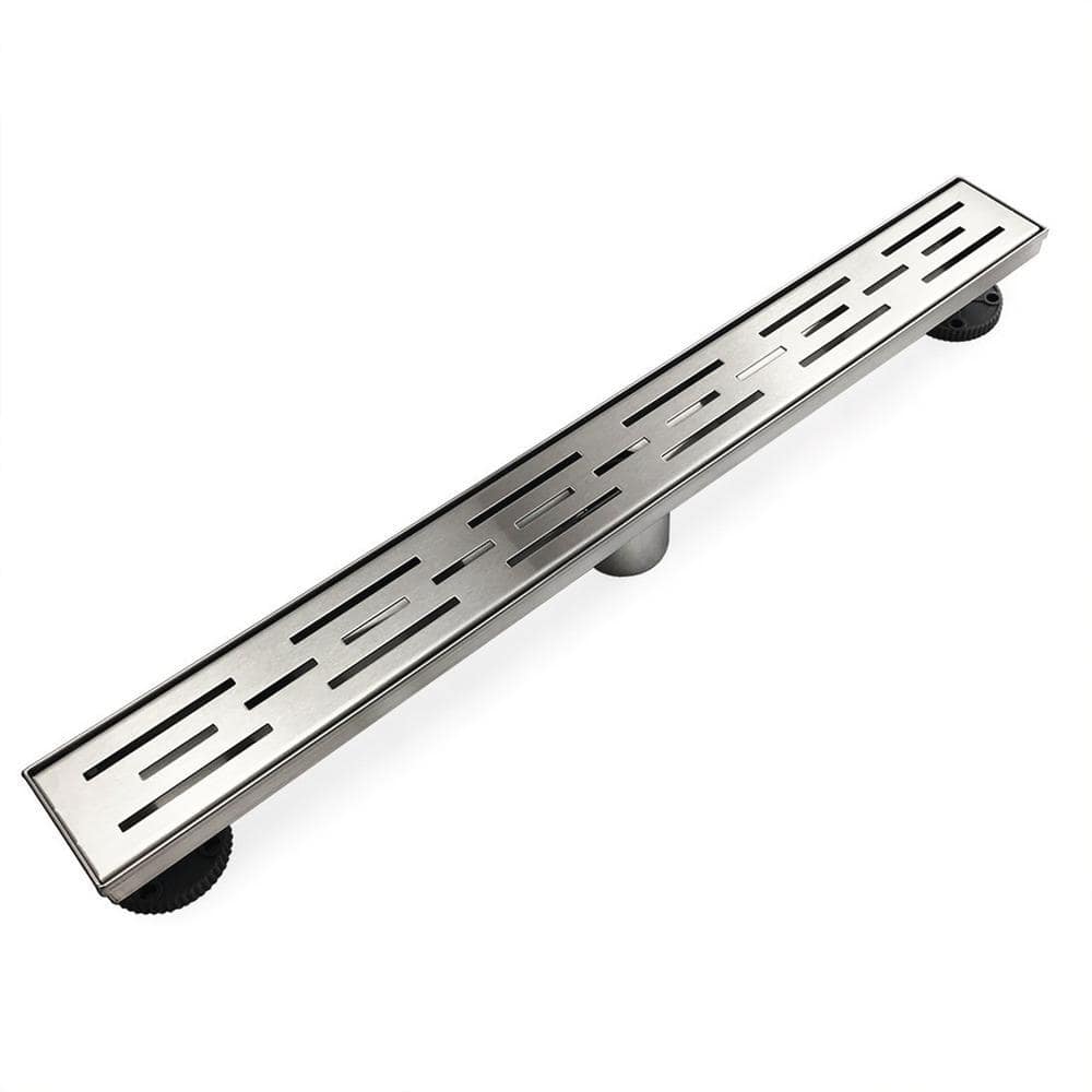 Neodrain 36 in. Stainless Steel Linear Shower Drain with Stripe