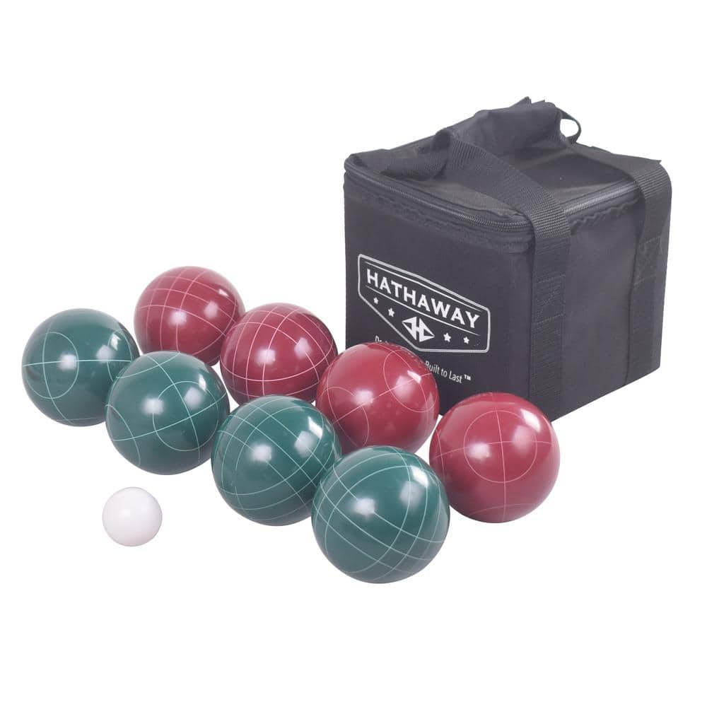 Bocce Ball Set, 3.5in Classic Bocci Ball Set with 8 Resin Bocce