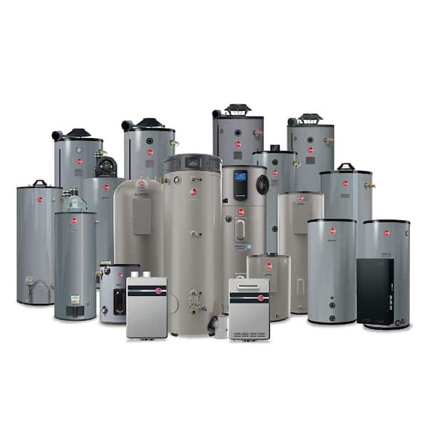 RHEEM-RUUD Point-of-Use Electric Water Heater: 208V, 19.9 gal, 6,000 W,  Single Phase, 25.12 in Ht