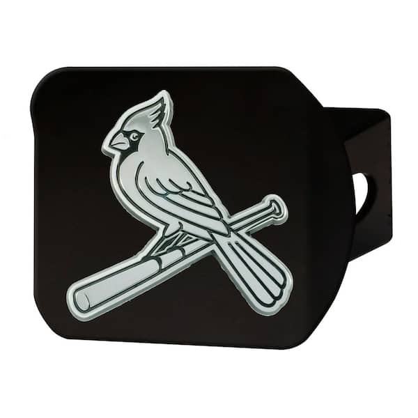 FANMATS St. Louis Cardinals MLB Color Hitch Cover- Black Hitch Cover at