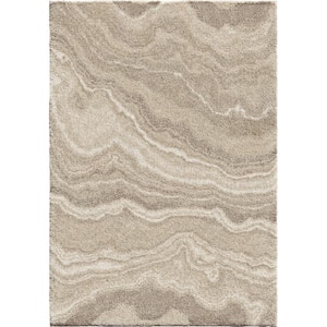 Cascade Ivory 7 ft. 10 in. x 10 ft. 10 in. Area Rug