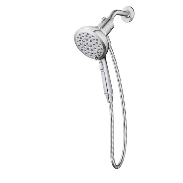 MOEN Verso with Magnetix 8-Spray Patterns with 2.5 GPM 5 in. Wall Mount Handheld Shower Head with Infiniti Dial in Chrome