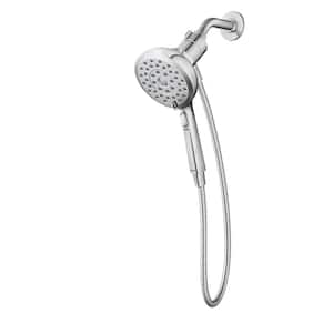 Verso with Magnetix 8-Spray Patterns with 1.75 GPM 5 in. Wall Mount Handheld Shower Head with Infiniti Dial in Chrome