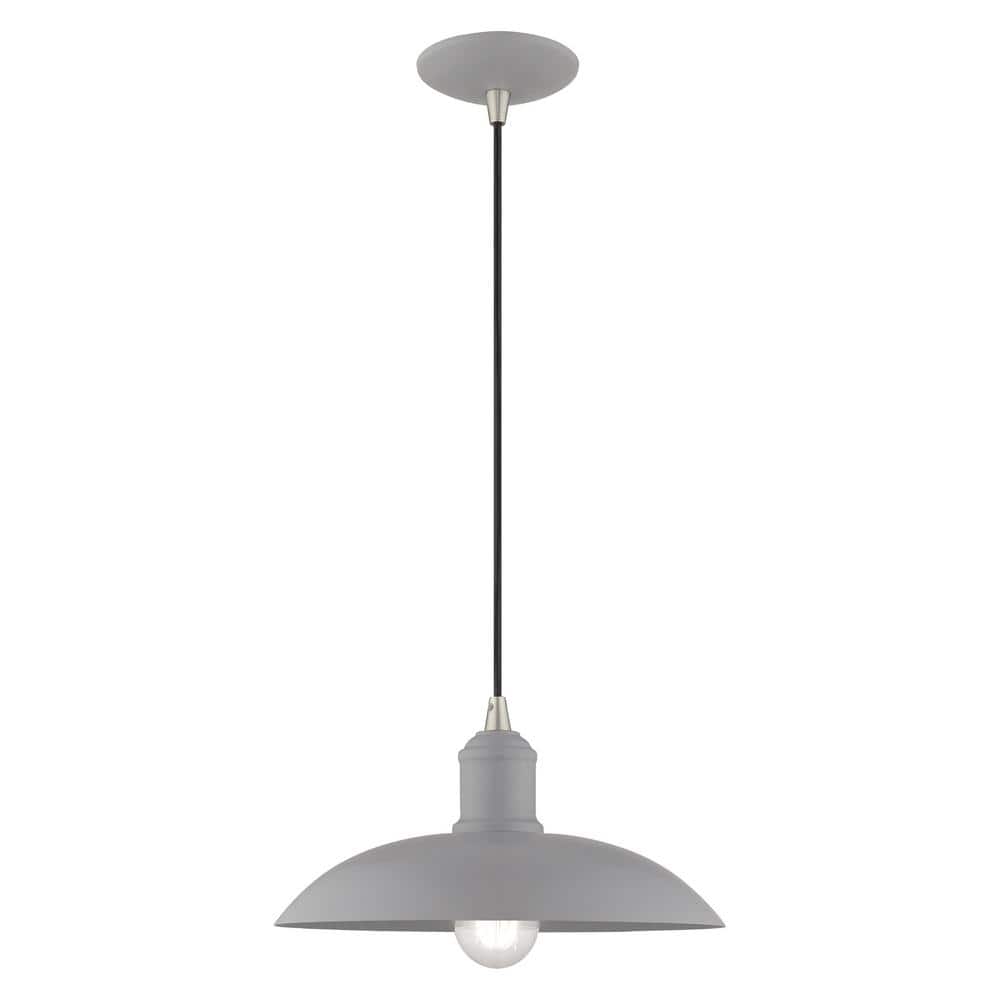 Metal Shade Mini Pendants 1 Light Nordic Gray Mini Pendant