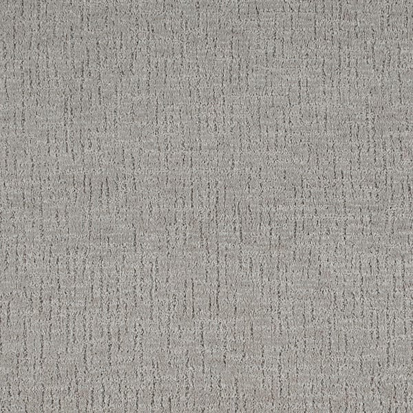 Lifeproof with Petproof Technology Truse Shiver Gray 45 oz. Triexta Patterned Installed Carpet