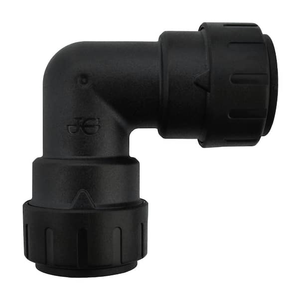 SharkBite 1/2 in. CTS ProLock Plastic 90-Degree Push-to-Connect Elbow Fitting (10-Pack)