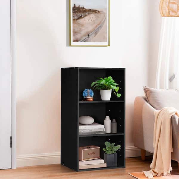 K.H.A.A.Aページ‼️ブラック３段BOX Amazon.com: YAHARBO Black 7 Cube Bookshelf,3 Tier Modern