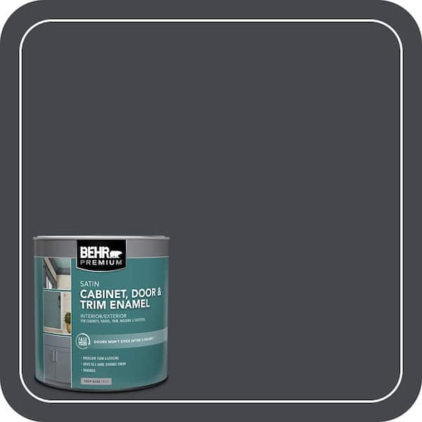 behr little black dress exterior PREMIUM 1 qt. #PPU24-23 Satin Enamel Interior/ Cabinet, Door & Trim Paint 752304 Zara - Polyamide Blend APD-PUSH-MARCH26 concrete block or brick Size:XL/ US 12