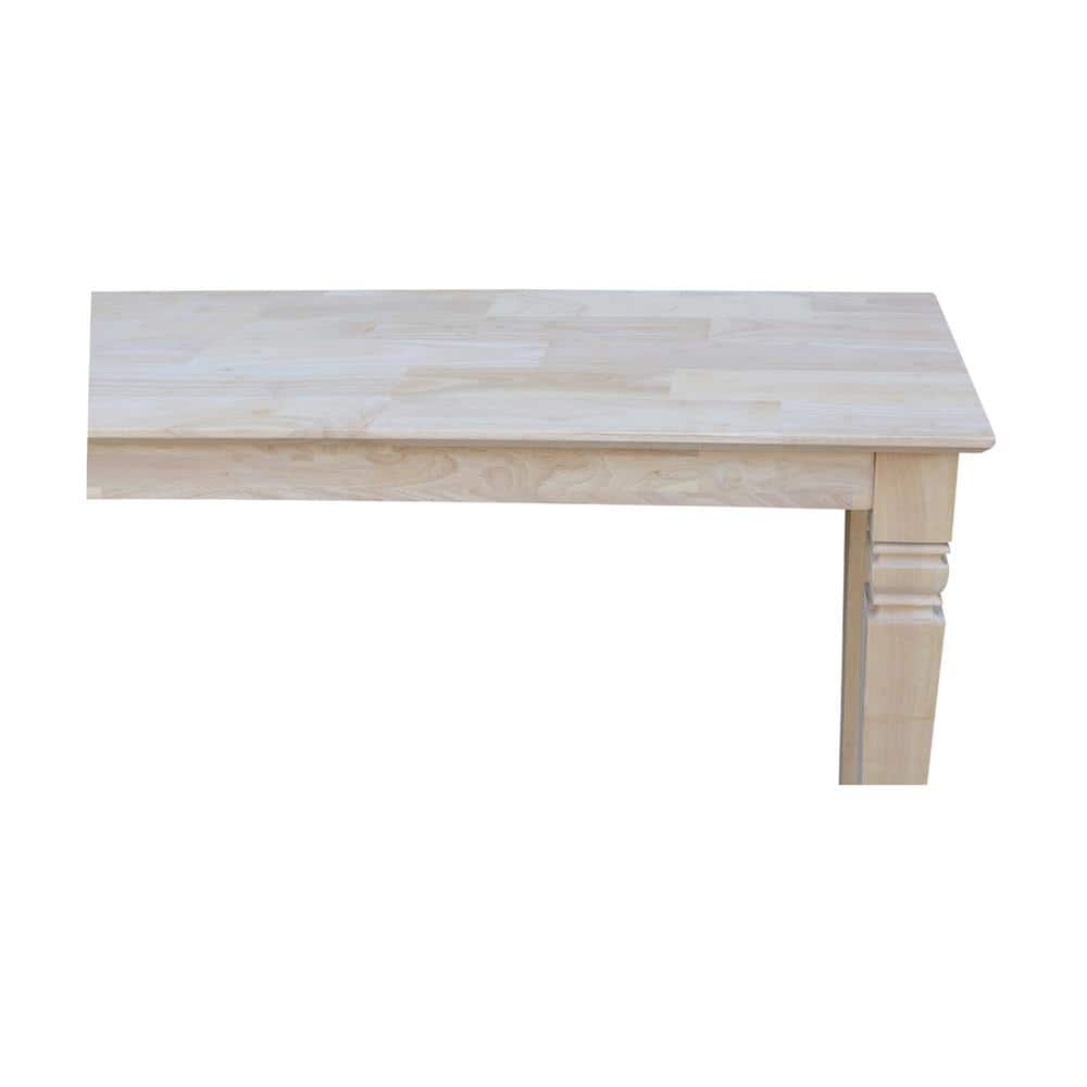 Elegant Java Solid Wood Console Table with Storage
