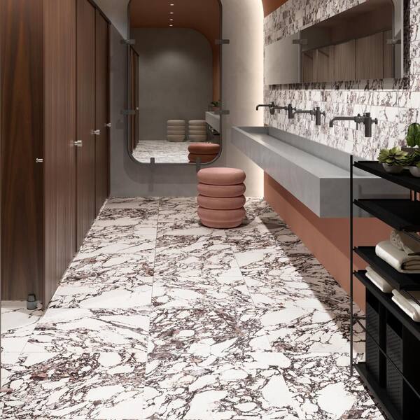 Touche Rubis 23-1/2 in. x 47-1/8 in. Porcelain Floor and Wall Tile (15.44 sq. ft. /Case)