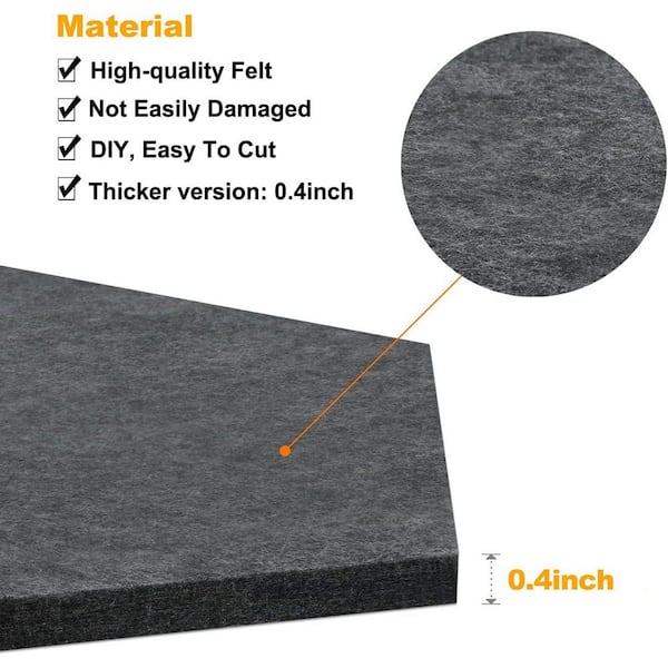 Aosijia Felt Hexagon Bulletin Board With 40 Push Pins Pack Of 8 Notice Boards Self Adhesive For Home Office Kitchen Push Pin Board Felt Wall Tiles For - View #13