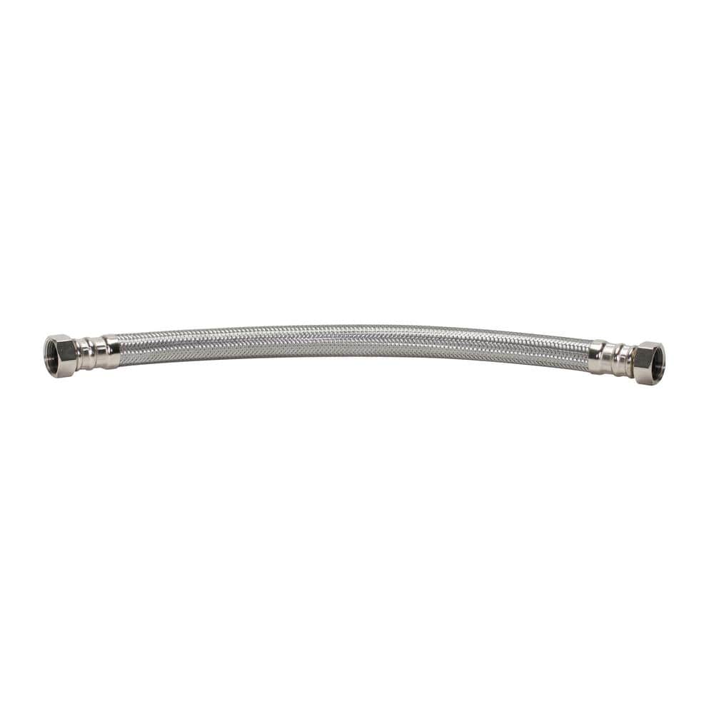 UPC 039961003140 product image for 3/4 in. F.I.P. x 3/4 in. F.I.P. x 18 in. L Braided Stainless Steel  | upcitemdb.com