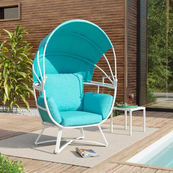 deck chairs with sun shade