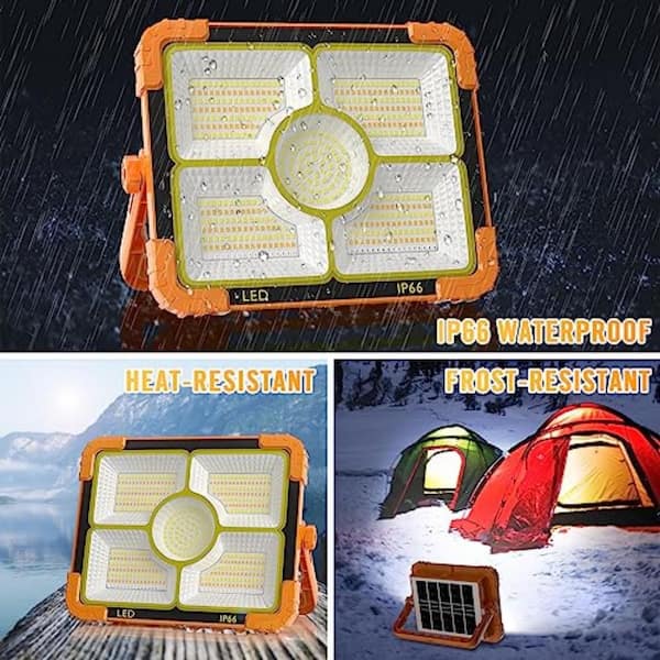 BeamBox 100-Watt 110-Volt 10000 Lumen LED Work Light, Solar