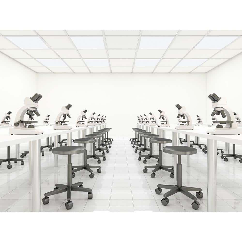 White Aluminum 24" x 24" LED Flat Panel Light