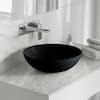 Swiss Madison Classe Vessel Sink in Matte Black SM-VS241 - The Home Depot