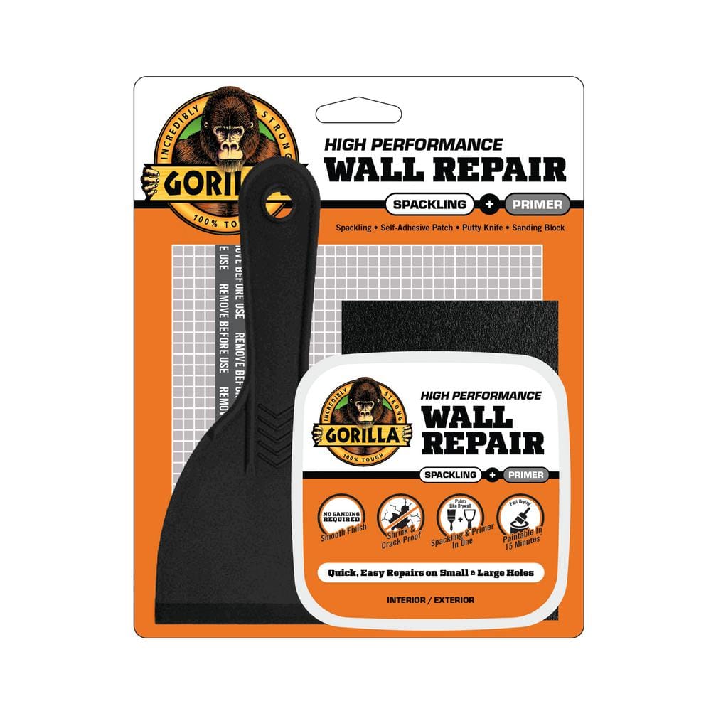 Gorilla Wall Repair Spackling Kit (4Pack) 103959 The Home Depot