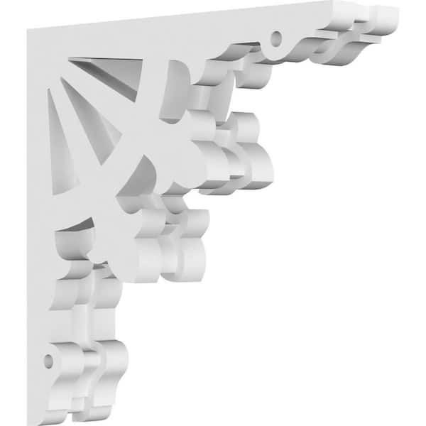 Ekena Millwork Riley 1.5 in. W x 8 in. H x 8 in. D Signature Urethane Polyurethane Corbel