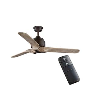 Chasewood 54 in. Indoor/Outdoor Roasted Java Ceiling Fan with Remote Control