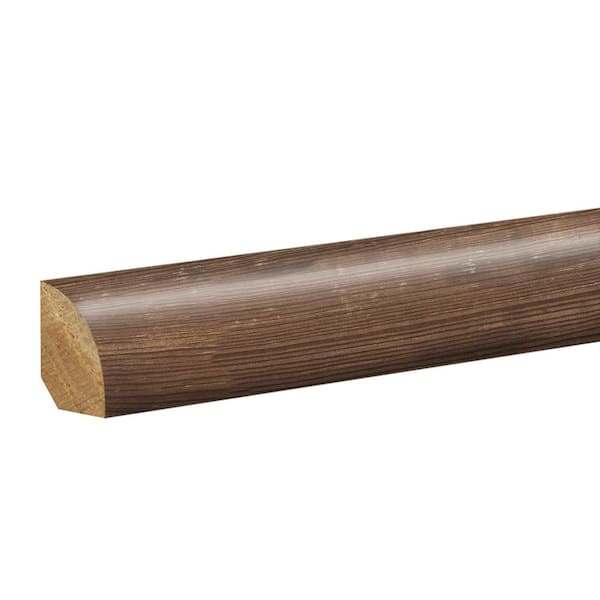 PERFORMANCE ACCESSORIES Burnt Umber 0.62 in. T x 0.75 in. W x 94.5 in. L Quarter Round Molding