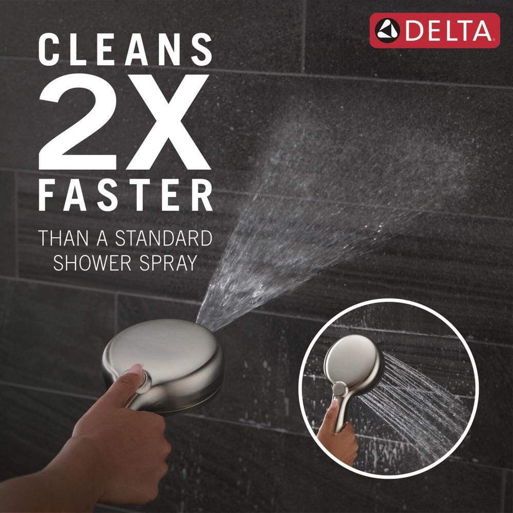 Lumicoat Stainless Adjustable Handheld Multi-Head Shower System