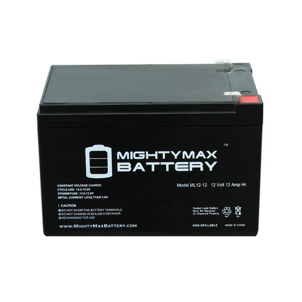 MIGHTY MAX BATTERY 12-Volt 12Ah Replacement Battery compatible
