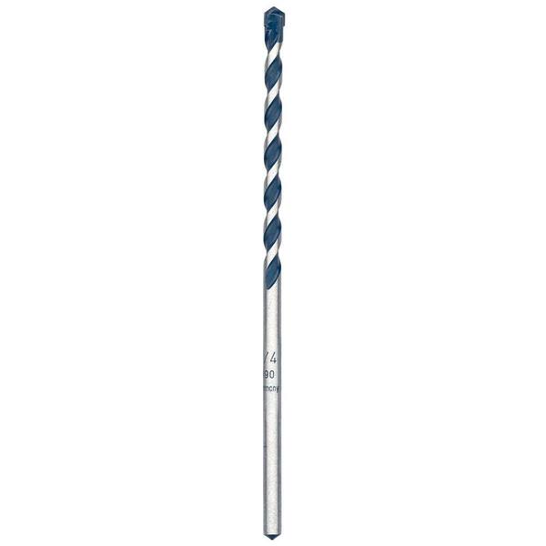 1/4 in. x 4 in. x 6 in. Blue Granite Turbo Carbide Hammer Drill Bit for Concrete, Stone and Masonry Drilling 1/4 in. x 4 in. x 6 in. Blue Granite Turbo Carbide Hammer Drill Bit for Concrete, Stone and Masonry Drilling
