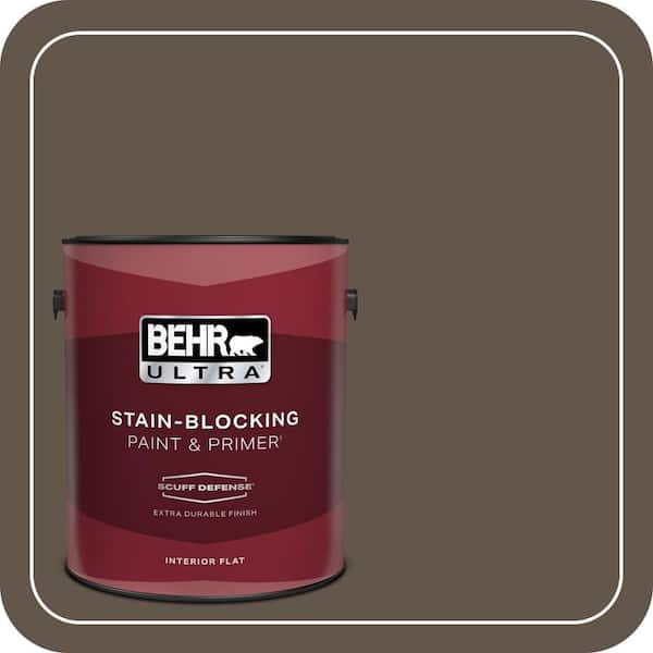 BEHR ULTRA 1 gal. #ECC-44-3 Osprey Extra Durable Flat Interior Paint & Primer