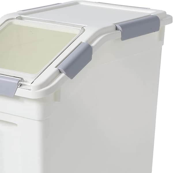 Large Airtight Food Storage Bin Dry Food Flour Rice Bean Container And Lid  20lbs
