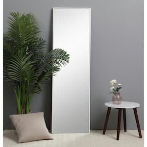 32in H x 24in W Rectangle White Vanity Mirror