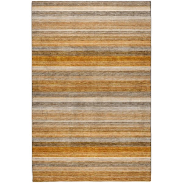 Dream Shag Premium Machine Washable Abstract ADS535 Paprika 10 ft. x 14 ft. Area Rug
