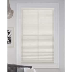 White Dove Cordless Light Filtering Fabric Cellular Shade 9/16 in. Single Cell 20 in. W x 48 in. L