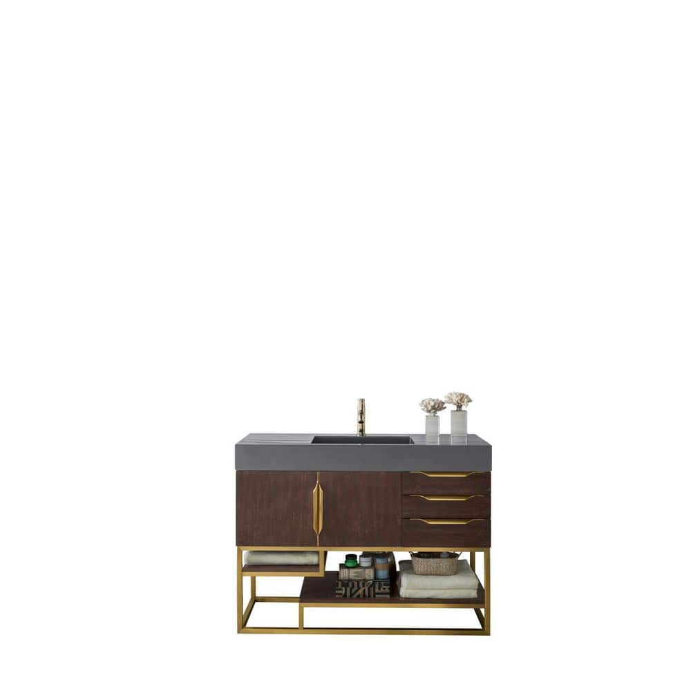 James Martin Vanities Columbia 48.0 in. W x 19.5 in. D x 36 in. H