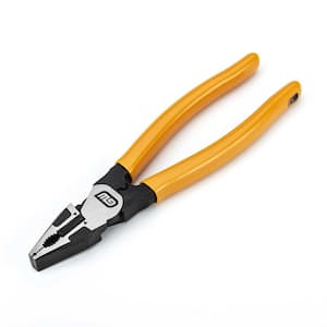 8 in. PITBULL Universal Cutting Pliers with Dipped Handle