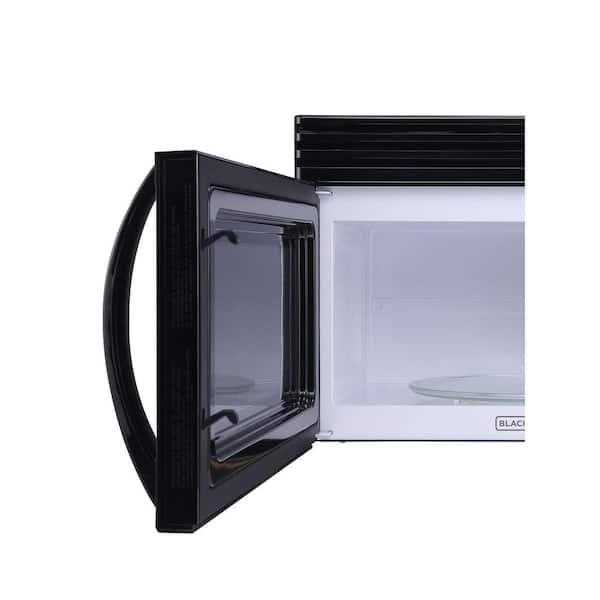 29.9 in. Width 1.6 cu. ft. Stainless Steel 1000-Watt Over-the-Range Microwave with Top Mount Air Recirculation Vent