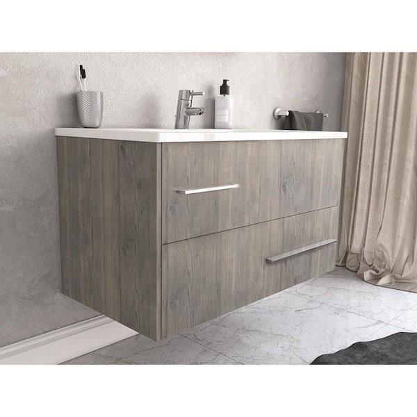 Perforation-free Bathroom Shelf Wall Hanging Bathroom Sink Vanity