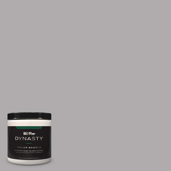 BEHR DYNASTY 8 oz. #MQ5-04 Classy One-Coat Hide Semi-Gloss Enamel Stain-Blocking Interior/Exterior Paint and Primer Sample