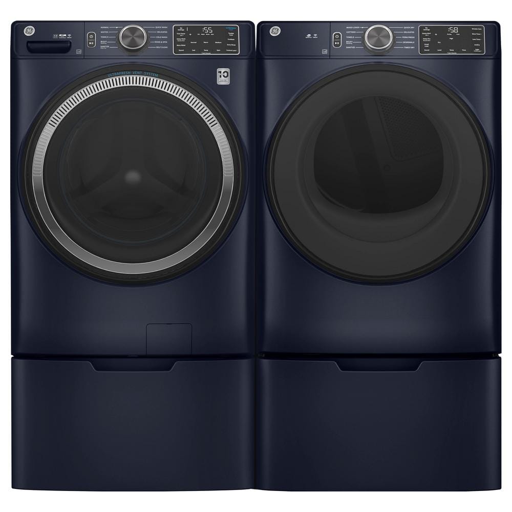 Sapphire Blue 7.8 Cu. Ft. Smart Stackable Electric Dryer
