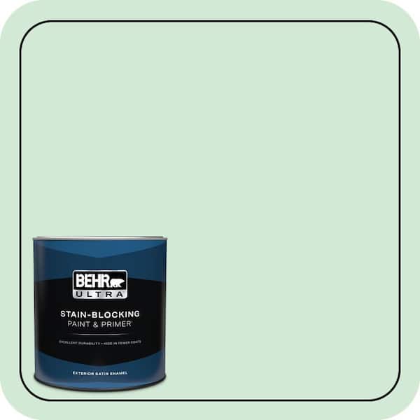 BEHR ULTRA 1 qt. #460C-3 Venetian Pearl Satin Enamel Exterior Paint & Primer