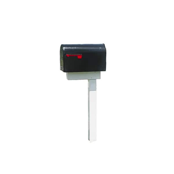 Vinyl Mailbox Post Sleeve, 42 H x 18 W in. White