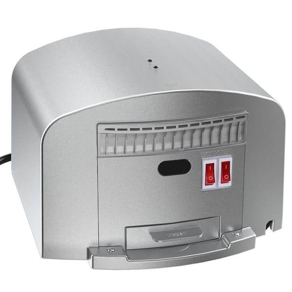 Heavy Duty Commercial Hand Dryer, 1400-Watt Automatic High Speed ABS Warm Wind Hand Blower, 120-Volt and Built-In Filter