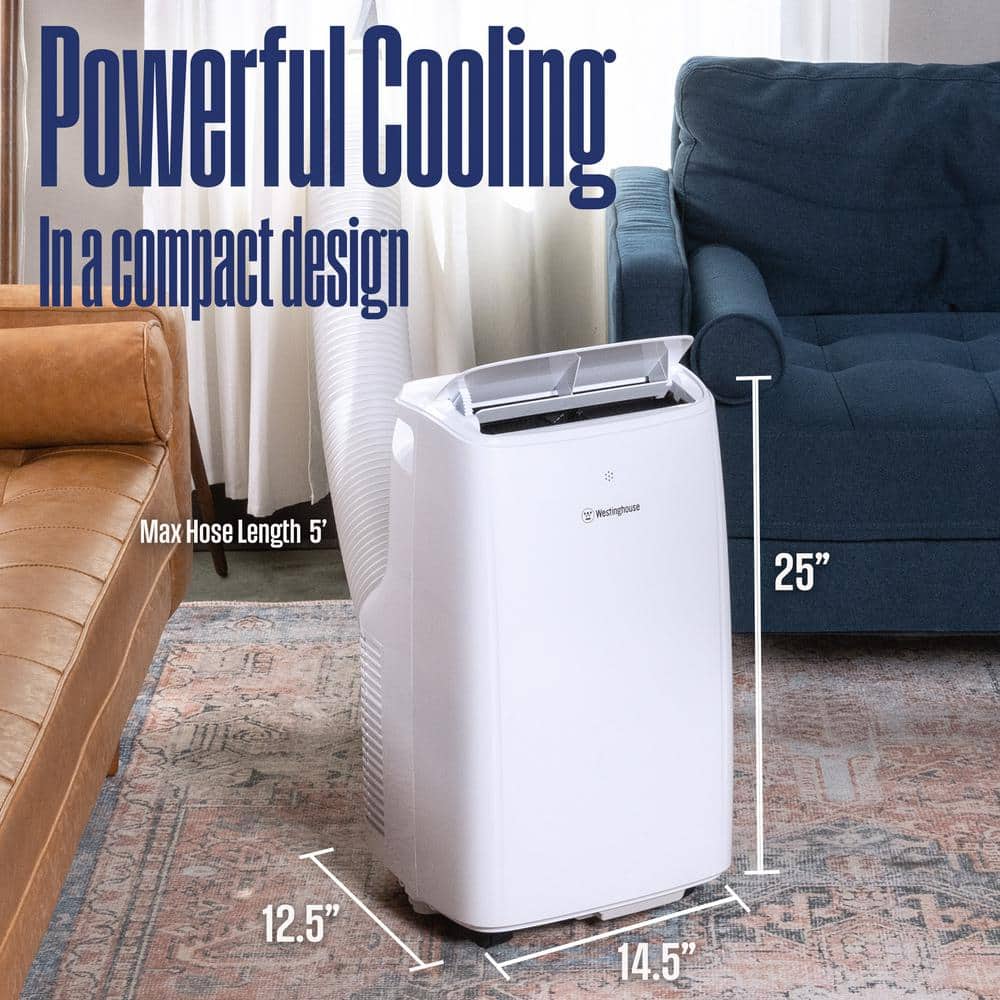Westinghouse 10,000 BTU White Portable Air Conditioner with Remote