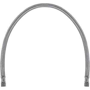 2 ft. Braided Stainless Steel Ice Maker Connector
