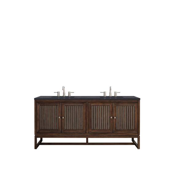 James Martin Vanities Athens 72 in. W x 23.5 in. D x 34.5 in. H