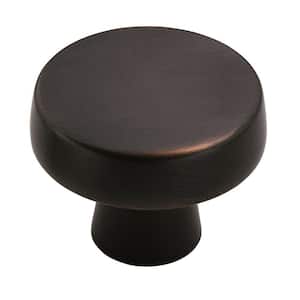 Blackrock 1-5/8 in (44 mm) Diameter Oil-Rubbed Bronze Round Cabinet Knob
